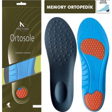 Ortosole Ortopedik Memory Foam Ayakkabı Tabanlığı, Masaj Etkili, Kemer Destekli Tabanlık