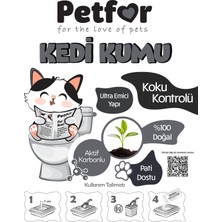 Petfor 20 Lt Aktif Karbonlu Kedi Kumu