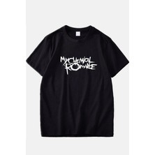 Populus My Chemical Romance Logo Siyah Tişört
