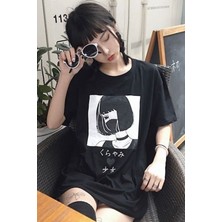 Populus Anime Girl Masekeli Harajuku T-Shirt