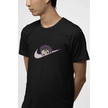 Populus Demon Slayer Tanjiro Minimal Logo Tişört