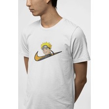 Populus Naruto Minimal Logo Tişört