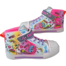 Promax Kız Çocuk Işıklı Taban Rengarenk Bilekli Sneaker