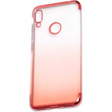 Teleplus Google Teleplus Ticwatch S2 Wear Os Kordon Delikli Çift Renk Silikon Kırmızı