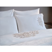 Doqu Home Orlando Çift Kişilik Çeyiz Seti - Ekru
