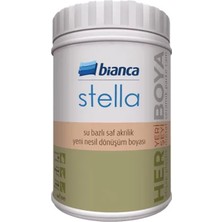 Bianca Stella Su Bazlı Saf Akrilik Boya Beyaz 1 kg