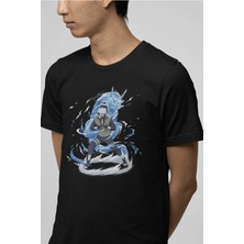 Populus Naruto Kakashi Siyah Tişört