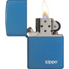 Zippo Çakmak 20446Zl Blue Sapphire Klasik Mavi Zippo Logolu