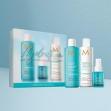 Moroccanoil Hydration Spring Kit Hydration Şampuan 250 ml ve Saç Kremi 250ML Durulanmayan Saç Kremi 50ML 3lü Set