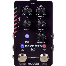 Mooer M728 Drum Machine Pedalı