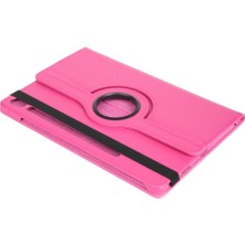 Case 4u Galaxy Tab S9 Fe Dönebilen Standlı Kılıf Koyu Pembe