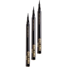 Avon Power Stay Likit Liner Blackest Black Üçlü Set