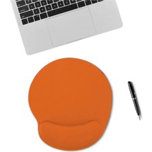 Sogex Bilek Destekli Jelli Mouse Pad Oval Kaydrmaz Taban Oyun Ofis Fare Altlığı Ergonomik Kaymaz Mouse Pad