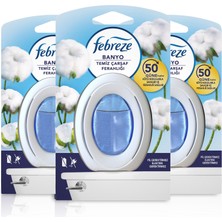 Febreze Banyo Temiz Çarşaf Fer Hava Ferahlatıcı Oda Kok X3