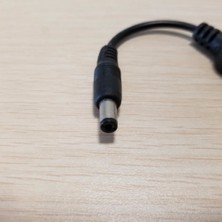 Jelang Dc 2.1mm x 5.5mm Adaptör USB Tip A Dönüştürücü Veri Uzatma Kablosu Erkek - Kadın Siyah 10CM (Yurt Dışından)