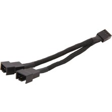 Jelang 4 Pin Pwm Splitter Kablo 4pin Pwm Dişi 3/4 Pin Pwm Kablosu Bilgisayar Cpu Kasa Fanı Kollu Adaptör Güç Kablosu Siyah (Yurt Dışından)