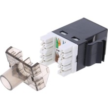 Jelang 2 Adet Utp Cat6 Ağ Modülü RJ45 Bağlantı Kablosu Adaptörü Keystone Jack (Yurt Dışından)