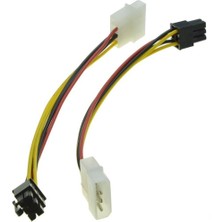 Jelang 4 Pin Molex 6 Pin Pcı-Express Pcıe Ekran Kartı Güç Dönüştürücü Adaptör Sata USB Pci-E Yükseltici DVI D VGA Kablosu Pcie Yükseltici (Yurt Dışından)