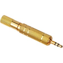 Jelang 2 Adet/takım 3.5mm 6.5mm 6.35MM Erkek Kadın Ses Adaptörü 6.5 6.35 Fiş 3.5 Jack Stereo Aux Dönüştürücü (Yurt Dışından)
