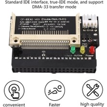 Jelang Adaptör Dönüştürücü Compact Flash Cf - 3,5 Dişi 40 Pin Ide Önyüklenebilir Kart Pc Sabit Disk Için Standart Ide Inter True-Ide Modu (Yurt Dışından)