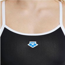 Arena Icons Swimsuit Super Free Back Solid Kadın Siyah Yüzücü Mayosu 005038501