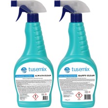 Tusemix Always Clean 750ML ve Happy Clean 750ML