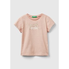 Benetton Kız Bebek Tshırt 30DDG10DJ-027
