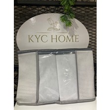 KYC Home Pencereli Kıyafet Düzenleyici Hurç 45X40X30 Ebat