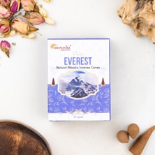 Aromatika Everest Aromalı Organik Kömürsüz Konik Tütsü