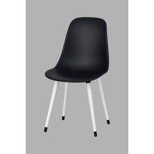 Vilinze Eames Ahşap Ayak Plastik Sandalye