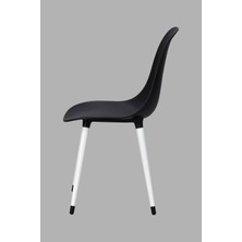 Vilinze Eames Ahşap Ayak Plastik Sandalye