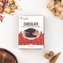 Aromatika Çikolata Aromalı Organik Kömürsüz Konik Tütsü
