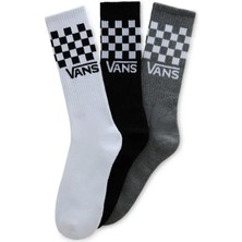 Vans Classic Check Crew Damalı Çok Renkli Çorap