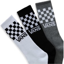 Vans Classic Check Crew Damalı Çok Renkli Çorap