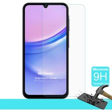 Microsonic Samsung Galaxy A25 Tempered Glass Cam Ekran Koruyucu