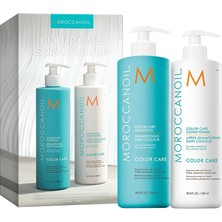 Moroccanoil Duo Color Care Kit Color Care Şampuan 500ML ve Saç Kremi 500ML 2li Set