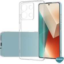 Microsonic Xiaomi Redmi Note 13 Pro 4g Kılıf Transparent Soft Şeffaf