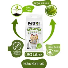 Petfor 20 Lt Natural Kedi Kumu