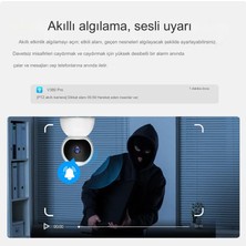 Qasul 4mp Full Hd Gece Görüşlü Uzaktan Hareket Etirme Izleme Özelikli Ev Ofis Bakıcı Evcil Hayvan Kamerası