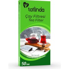 Tatlinda Çay Filtresi 50 Li 10 Kutu( 500 Filtre)