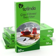 Tatlinda Çay Filtresi 50 Li 10 Kutu( 500 Filtre)