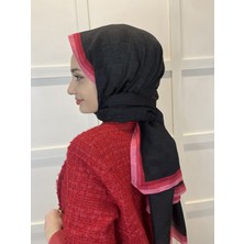 Shecarf Madame Polo Monogram Şal, Monogram Desenli Şık Şal 00994