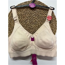 F.k Lingerie Geniş Lastikli Saten Dokulu Mucize Toparlayıcı Sütyen C Kalıp Minimiser