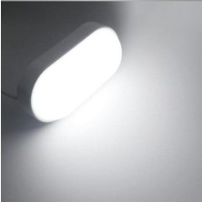 Sekatech Horoz Aydos 20W Oval Beyaz  LED Nem Su Geçirmez Banyo Bahçe Modern Tavan Lambası Beyaz Işık  Modern Tavan Lambası