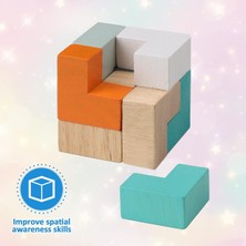 Szjiede Ahşap Mini Oyuncak,montessori Ahşap Oyuncak,ahşap Bloklar,ahşap Cubo Oyuncaklar,3d Yapı Taşları,3d Puzzle Cube,çocuklar Için Rubick Küpü,rubix,rubics,rubik Oyuncaklar,duyusal Oyunc (Yurt Dışından)