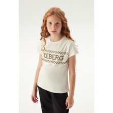 Iceberg Kız Çocuk Kırık Beyaz Tshirt