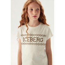 Iceberg Kız Çocuk Kırık Beyaz Tshirt