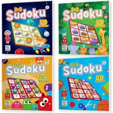 Yükselen Zeka Yayınları 3-6 Yaş Stickerlı Sudoku Seti