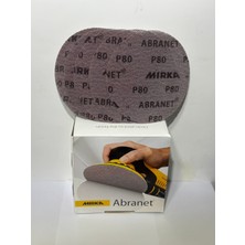 Mirka Abranet 150MM Cırtlı (5’li Paket) P80 Kum Zımpara