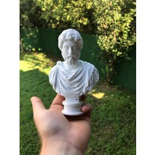 Root Made Roma Imparatoru Marcus Aurelius Dekoratif Obje Kitaplık Dekor Hediyelik Biblo